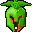 Green Demon Helmet